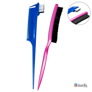 KIT ESCOVA/ PENTE BABY HAIR C/ SEPARADOR